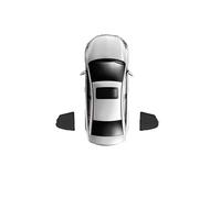 Windshield Sun Shade For MG For ZS MK1 ZX For ZST For Astor 2017-2024 Car Magnetic Sunshade Windshield Curtain Side Window Sun Shade UV Protection Car Windscreen Sun Shade(Rear small triangle)