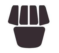 Windshield Sun Shade For Tesla For Model X Sun Shades Front Rear Sunroof Blind Shading Net Car Glass Roof Skylight Sunshade Windscreen Cover(5pcs B)