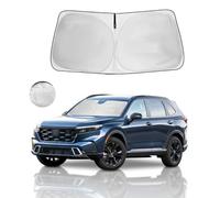 Windshield Sun Shade Front Window Sunshade for 2023 2024 2025 2026 Honda CR-V CRV SUV, LX EX EX-L Sport Hybrid, Touring Accessories Foldable SUV Sun Visor Protector Retractable Shade Blocks UV Rays