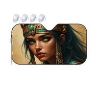 Windshield Sun Shade Queen Of The Nile: A Mysterious Pharaoh'S Tale Car Windshield Sunshade Windshield Sunshade Umbrella Car Shade Front Winds(70x130cm)