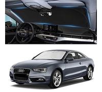 Windshield Sun Shade Windscreen SunShade,Block UV Rays Sun Visor Protector Front Window Shade to Keeping Vehicle Cooler Easy to Use(145x 80cm)