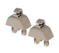 Windshield Sunshade 2Pcs Car Sun Visor Hook Clip Bracket Hanger For A6 C6 A3 A4 S4 S6 6RD857561Y20 6R0857561Y20 Sun Shade Support Clip Sun Shades(BEIGE)