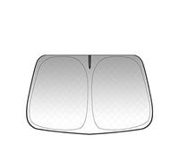 Windshield Sunshade For Abarth 595 2012-2023 Foldable Interior Car Accessories Anti-UV Sun Umbrella Front Windshield SunShade Sunshade For Car(For Front Windshield)