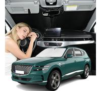 Windshield Sunshade for Genesis GV80 2021-2026 Sun Shade Car Windshield Accessories Upgrade 4 Layers Blocks UV Rays Custom Fit GV80 240T Car Window Shades Front Windshield Keep Cool Foldable