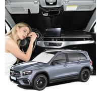 Windshield Sunshade for Mercedes Benz GLB 2020-2025 2026 Sun Shade Car Windshield Accessories Upgrade 4 Layers Blocks UV Rays Custom Fit GLB 240T Car Window Shades Front Windshield Keep Cool Foldable
