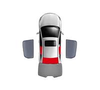 Windshield Sunshade For Peugeot For 308 II Hatchback 2013-2021 Magnetic Car Sunshade Front Windshield Frame Curtain Rear Side Window Sun Shade Visor Visor Cover(3PCS Rear)
