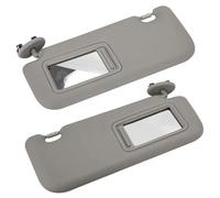 Windshield Sunshade For Toyota For Auris For Corolla 2010-2013 Car Interior Sun Visor With Mirror Sunvisor Sun Shield Shade Car Left Right Side Sunshade Visor Cover(Grey 1 Pair)