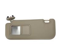 Windshield Sunshade For Toyota For Auris For Corolla 2010-2013 Car Interior Sun Visor With Mirror Sunvisor Sun Shield Shade Car Left Right Side Sunshade Visor Cover(Beige Left)