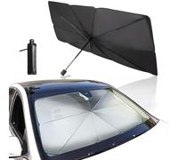 Windshield Sunshade Umbrella for Peugeot RCZ/RCZ R 2010-2016, Foldable Car Screen Protector, Car Windshield Sun Shade Umbrella 360° Rotation