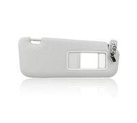 Windshield Visor For Mazda For CX-9 CX9 2010-2015 Sun Visor Right Passenger Front Blind Cover Shade W/Mirror Light Gray Sunvisor Car Sun Visor(1x Right Side Only)