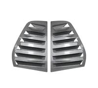 windshield visor Rear Window Louver Shutter Cover Side Vent Trim For VW For Golf MK5 2004 2005 2006 2007 2008 GTI R32(Carbon look)