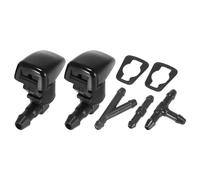 Windshield Washer Compatible With Lincoln For MKX 2008 2009 2PC Car Front Windshield Washer Wiper Arm Nozzles Windscreen Washer Nozzles Assembly 8S4Z17603AA 7T4Z-17603-A