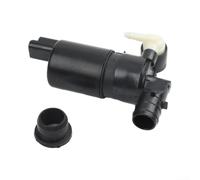 Windshield Washer Fluid Pump for Dacia for fiat Compatible Models | Direct replacement, dual outlet design, fits for nissan Qashqai J10, high pressure spray, easy install