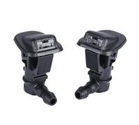 Windshield Washer Nozzle Compatible with Jeep for Wrangler JK 2013-2017 2014 2015 2016 2Pcs Plastic Windshield Windscreen Wiper Washer Water Spray Jet Nozzles 68164356AB