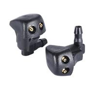Windshield Washer Nozzle Compatible With Mazda For 6 MK1 2002-2008 5 MK2 2006-2010 3 MK1 2003-2009 OEM:GK2C67510B BN8W-67-510 2Pcs Front Windshield Wiper Washer Fluid Nozzle