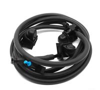 Windshield Washer Nozzle Hose for - C-Class (W204/S204/C204, 2007-2015) - OEM 2048601692 / A2048601692, Black Plastic