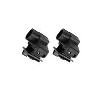 Windshield Washer nozzles 2pcs Front Left Right Windshield Wash Spray Nozzle Heated Fit for Audi A6 C5 S6 1998-2005 4B0955987 4B0955988 Washer Jets
