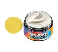 Windshield Wax - 50g Fine Scratches Remover Paste,Glass Polishing Compound,for Restore Clarity and Shine Remove Water Spots Automotive Detailing Garage Trucks Rv Paint
