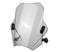 windshield wind Wind Motorcycle Windscreen Windshield Spoiler Adjustable Clip On For CBR600RR CB1000R GXSR 600 750(Clear)