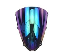 Windshield Windscreen For Ninja 636 For ZX6R For ZX-6R For ZX10R For ZX-10R For ZX 6R 10R 2005-2008 Black Motorcycles Windshield WindScreen Screen Motorcycle Wind Deflectors(Iridium)