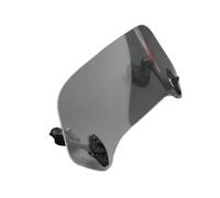 Windshield Windscreen Motorcycle Adjustable Windscreen plastic Air Flow Deflector Add On Windshield Extension Tour Screen Spoiler