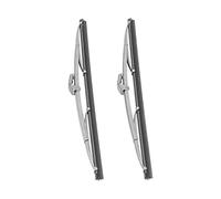 Windshield Wiper Blade, 30. 48cm/12in Stainless Steel Rear Wiper Arm Rear Wiper Blade Replacement Si-At18043 Windscreen Wipers with Polished Silver Finish for Most Cars