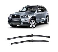 Windshield Wiper Blades for BMW X5 E70 2006-2011 24"+20" - Front Wiper Blades Direct Replacement All-Weather Rubber Windscreen Wiper Blade Set
