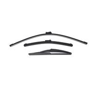 Windshield Wiper Blades For Fiat 500 500C 500L 2009-2023 3Pcs Front Rear Wiper Blades Set Windshield Windscreen Tailgate Window Brushes