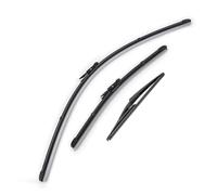 Windshield Wiper Blades For Fiat For Grande For Punto 2005-2011 3Pcs/Set Windscreen Flat Wiper Blades Front Rear Set Windshield(LHD)
