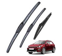 Windshield Wiper Blades for Kia MK4 2017 2018 2019 2020 2021 2022 26"+16"+11", Automotive Replacement Front Rear Wipers Blade Direct Fit