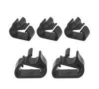 Windshield Wiper Clamp | 5 Pieces Automotive Accessories | Windshield Wiper Arm Flush Hose Clip | for Outdoor Hardware Store, Sedans, SUVs, Winter, Frost, Sun, Rain, Freezing and Cold Weather