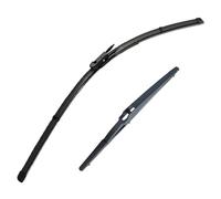 Windshield Wiper For Citroen C1 2014-2021 Front Rear Wiper Blades Set Windshield Windscreen Window 26"+12" Car Window Wipers
