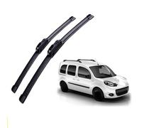 Windshield Wiper For Renault Kangoo Mk2 2008 2009 2010 2011 2012 2013 2014 2015 2016 Front Wiper Blades Brushes Cutter Accessories U J Hook (Color : Left Hand Drive)
