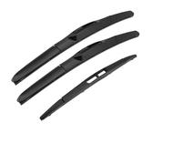 Windshield Wiper Front & Rear Wiper Blades Set For Mitsubishi For Outlander 2012-2018 Windshield Wiper(Left Steering)