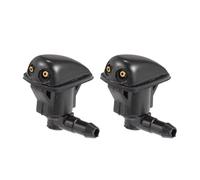 Windshield Wiper Nozzles Compatible with Mazda 6 MK1 2002 2003 2004 2005 2006 2007 2008 2Pcs Front Windshield Water Washer Jet Nozzle Sprayer GK2C67510B GJ6E-67-510B2