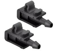 Windshield Wiper Nozzles Compatible with Megane 2 2002-2011 2012 2013 2014 2015 Car 2Pcs Front Windshield Washer Spray Nozzle Jet 8200082347