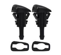 Windshield Wiper Nozzles Compatible With Subaru For Impreza WRX 2008 2009 2010 2011 2012 2013 2014 2X Front Windshield Wiper Washer Nozzle Spray Jets Hose 86636FG051