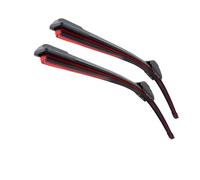 windshield wipers Compatible With A6 C5 4B 1997 1998 1999 2000 2001 2002 22" + 21" Dual Rubber Car Windshield Wipers