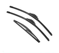 Windshield Wipers For Mitsubishi For ASX For Outlander For Sport RVR MK3 2010-2019 3Pieces Car Wiper Blades Rear Windshield Wipers Double Rubber Car Accessories