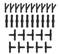 Windshield Wipers Hose Connector,30Pcs 2-Way & 3-Way I/T/Y Type Water Washer Pipe Adapter,Universal Windscreen Wiper Hose Adapter Replacement Kit,Car Windshield Washer Hose Kit for Car Washer Nozzles