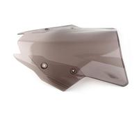 Windshields Motorcycle For Kawasaki For Z1000SX Z 1000 For SX For Ninja For 1000SX 2020- Double Bubble WindScreen Motorcycle Accessories Motorcycle Windshield (Color : Smoke)