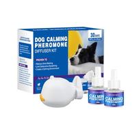 Windsky CalmiPal Diffuser for Dogs - Soothing Pheromone Aromatherapy Diffuser Set, Including a 60-Day Supply Refill, Fragrance-Free and Sedative-Free, Relieves Anxiety