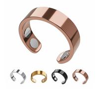 Windsky EverCalm Ring for Menopause - Adjustable Wellness Accessory for Stress Relief, Restful Sleep & Discomfort Ease (Rose gold)