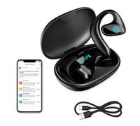 Windsky SonaBuds Translator Earbuds - Break Language Barriers: AI-Powered Real-Time Conversation & Offline Translation for 144+ Languages, No Subscription, All-Day Wireless Earpieces (Black)