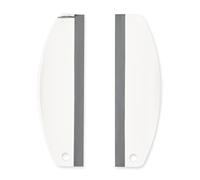 windson 2 Pack 9" Silicone Squeegee, Shower Squeegee for Glass Doors, Small Squeegee Water Blade for Car Window, Mirrors, Kitchen Sink(2PCS)