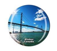 Windsor Canada Fridge Magnet Crystal Tourist Souvenir Gift Collection Refrigerator Magnetic Sticker