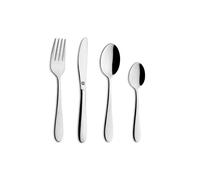 Windsor Carded 4CHDSTWDR/C Children's Cutlery, 4 Pieces, Contains Table Knife and Fork, Teaspoon and Tablespoon, Set for Kids, Stainless Steel