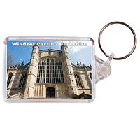 Windsor Castle - Berkshire - Double Sided Large Keyring Gift/Present/Souvenir BBSK806