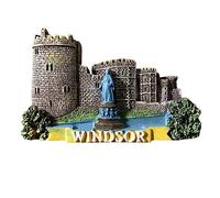 Windsor Castle England UK Refrigerator Magnet Travel Souvenir 3D Fridge Decoration Magnetic Sticker Craft Collection
