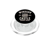 Windsor Castle Est. 1070 Berkshire England Cream Print PopSockets PopGrip for MagSafe